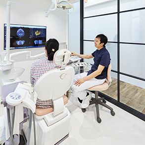 顎の形やお口の中の状態の緻密な分析をします