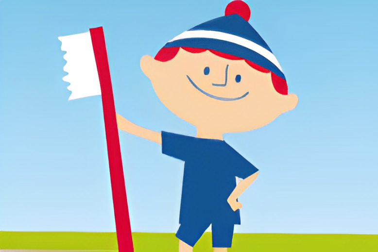 ①外観②診療チェア③スマイルケア歯科クリニックのイメージキャラクター