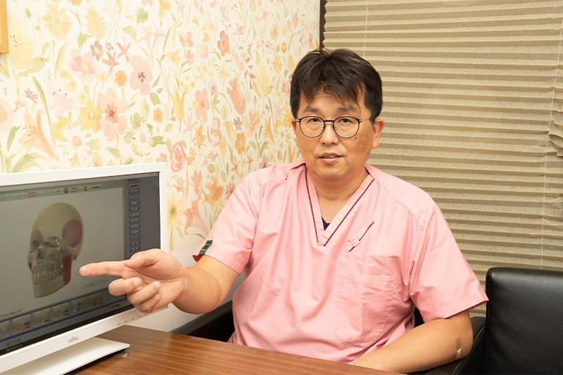 アニメーションなどを利用して、説明資料を作成しています