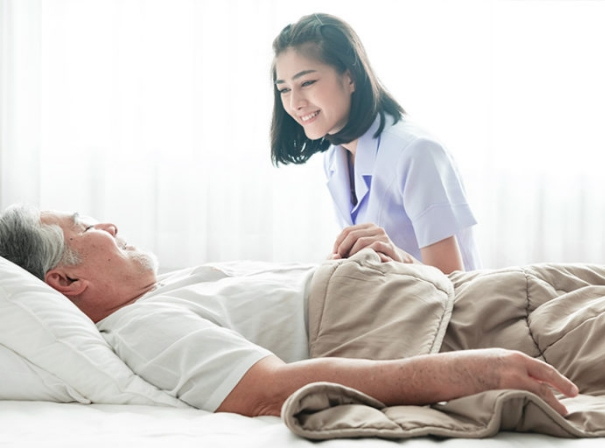 訪問診療中の様子