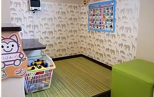 キッズスペースあり