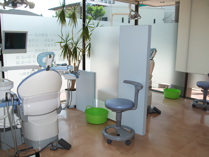 明るく清潔な診療室を創り上げています