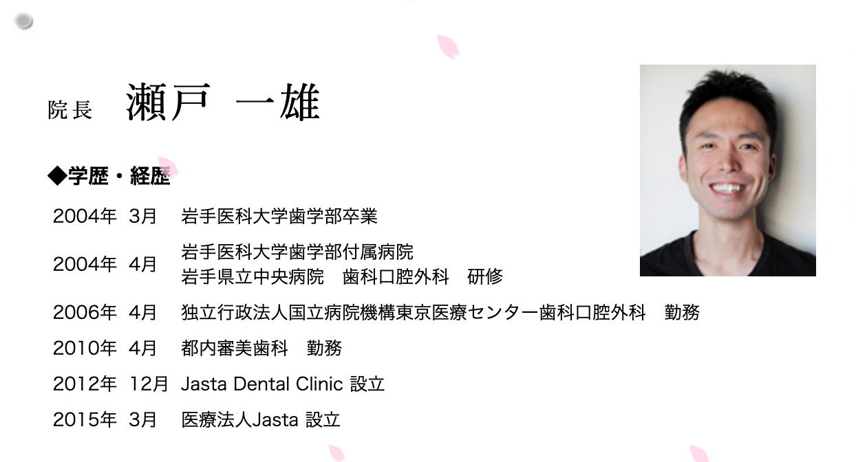 院長の瀬戸 一雄