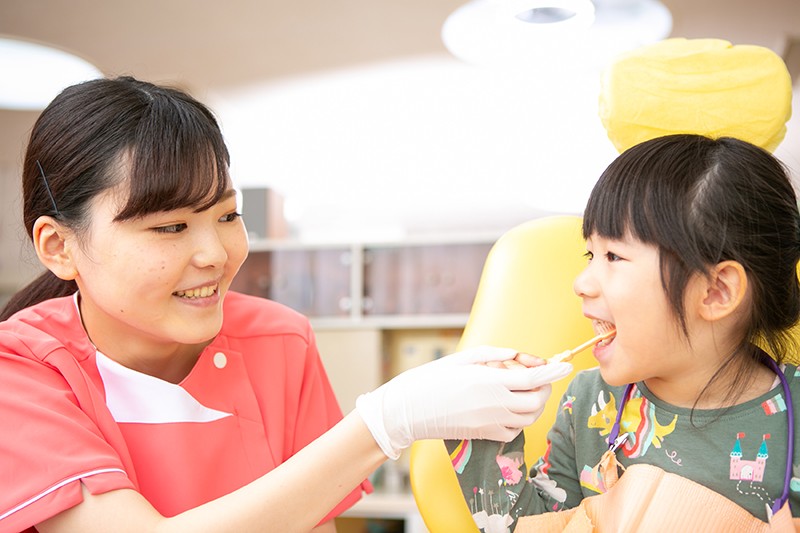 エアフローを用いた負担の少ないクリーニングを実施しています