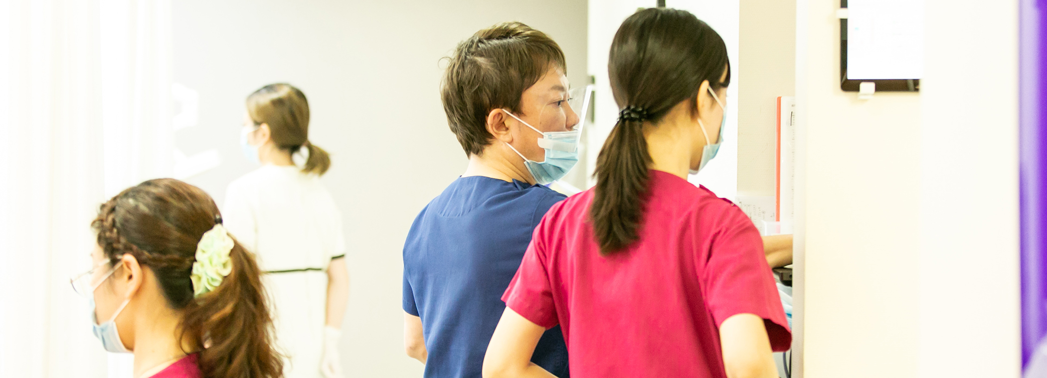 チームで治療にあたります