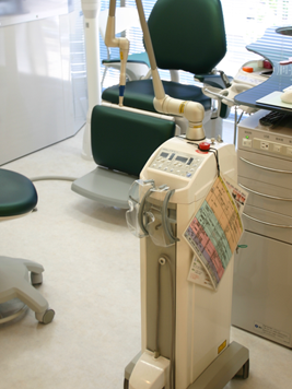 レーザー治療により治療の負担を軽減しております