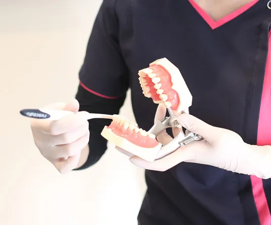 大切な歯を守ることを最優先に治療を行います