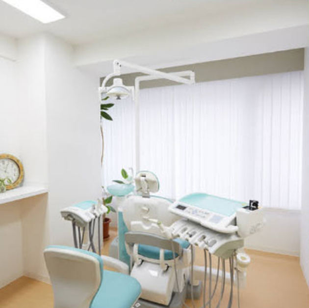 ①受付　②待合室　③診療室