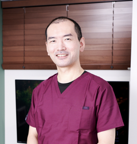 院長の河北　健児