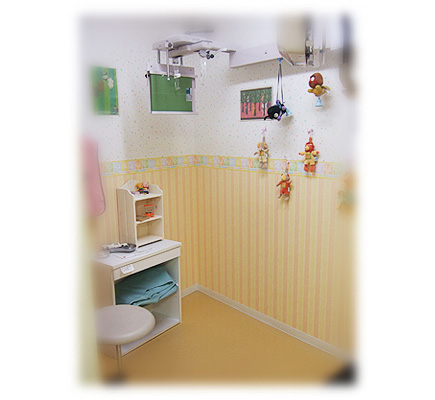 温かみのある院内