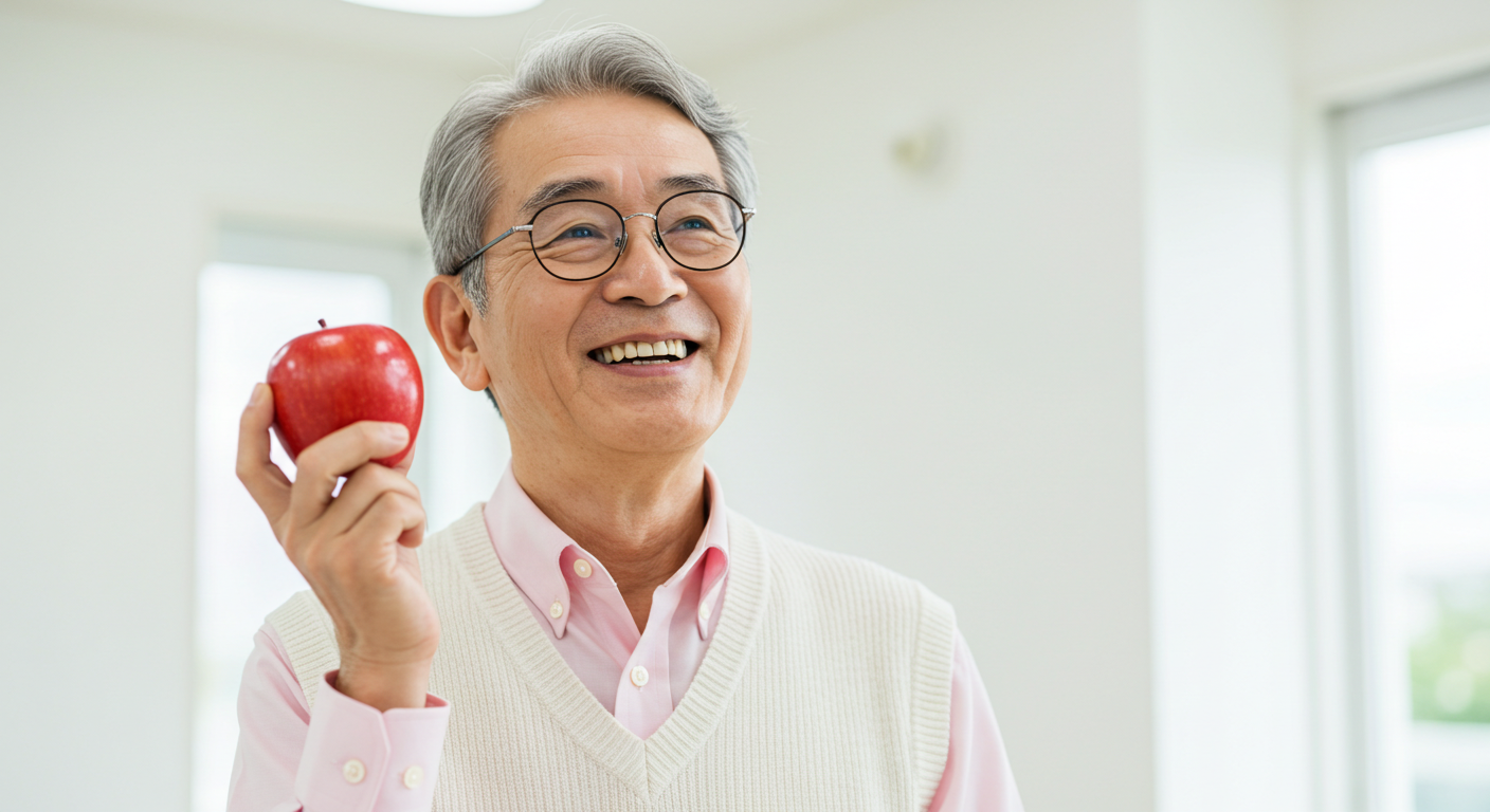 見た目も噛み心地も満足な入れ歯
