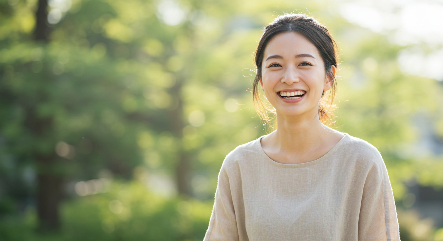 歯の白さで印象をワンランクアップ