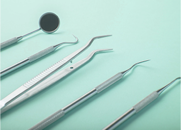 高圧蒸気滅菌・消毒された治療器具