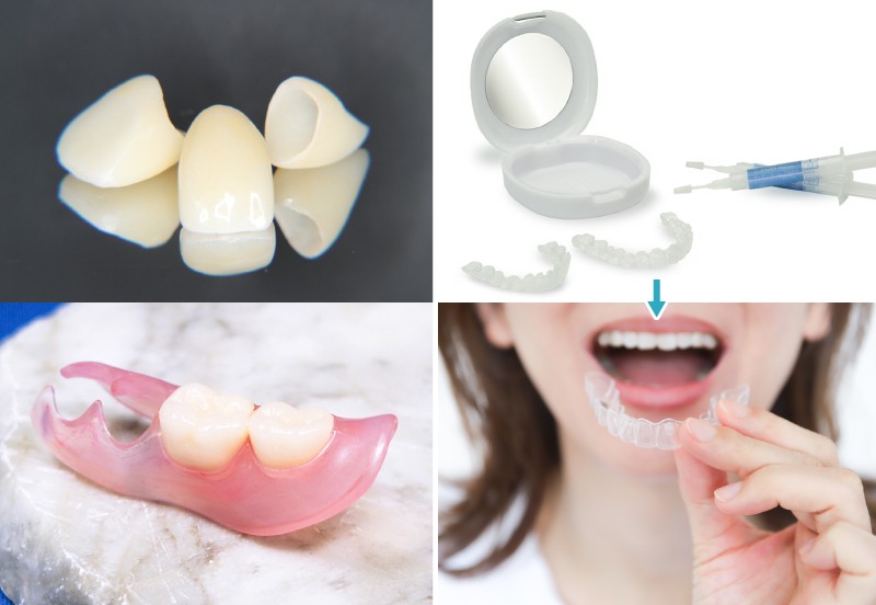 ①医院外観②自費診療対応③労災対応