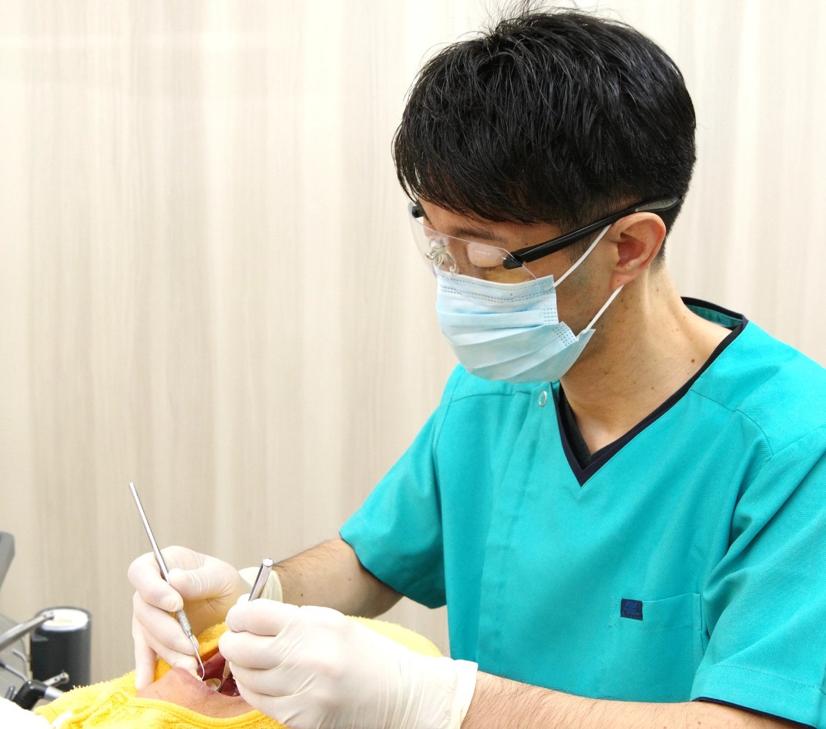 患者様の歯を守ることを強く意識しています