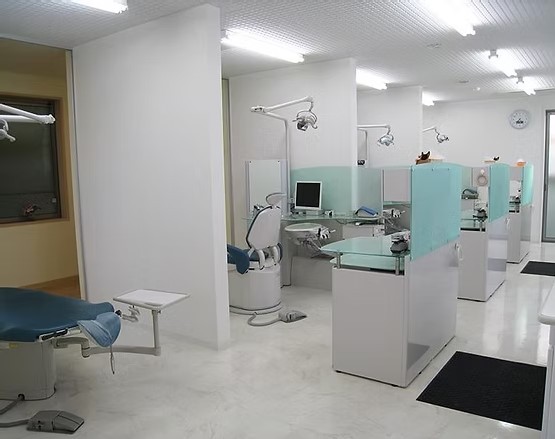 リラックスして治療が受けられるユニット