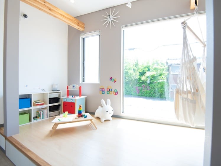 ①受付②待合室③キッズスペース