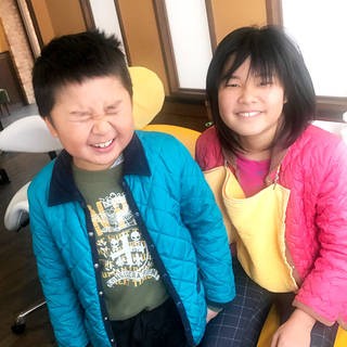 器具に触れる練習から始め恐怖心を和らげています