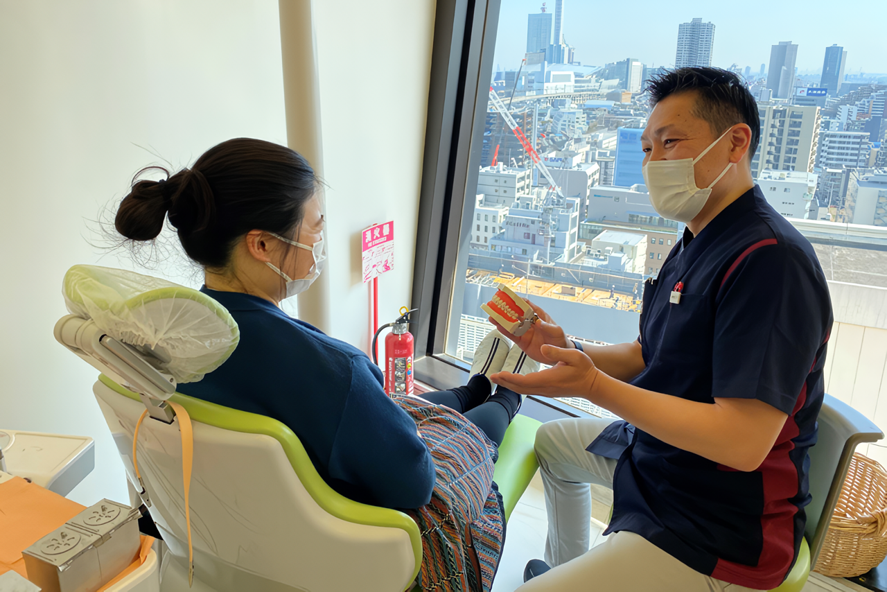 理事長は、大学病院で歯科矯正を専門に学んだプロフェッショナルです