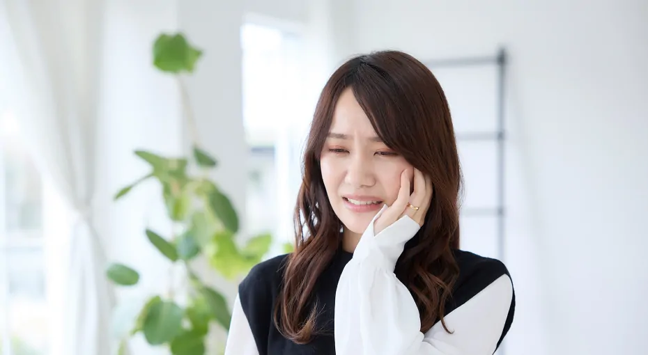 強い痛みが出たら早めに受診しましょう