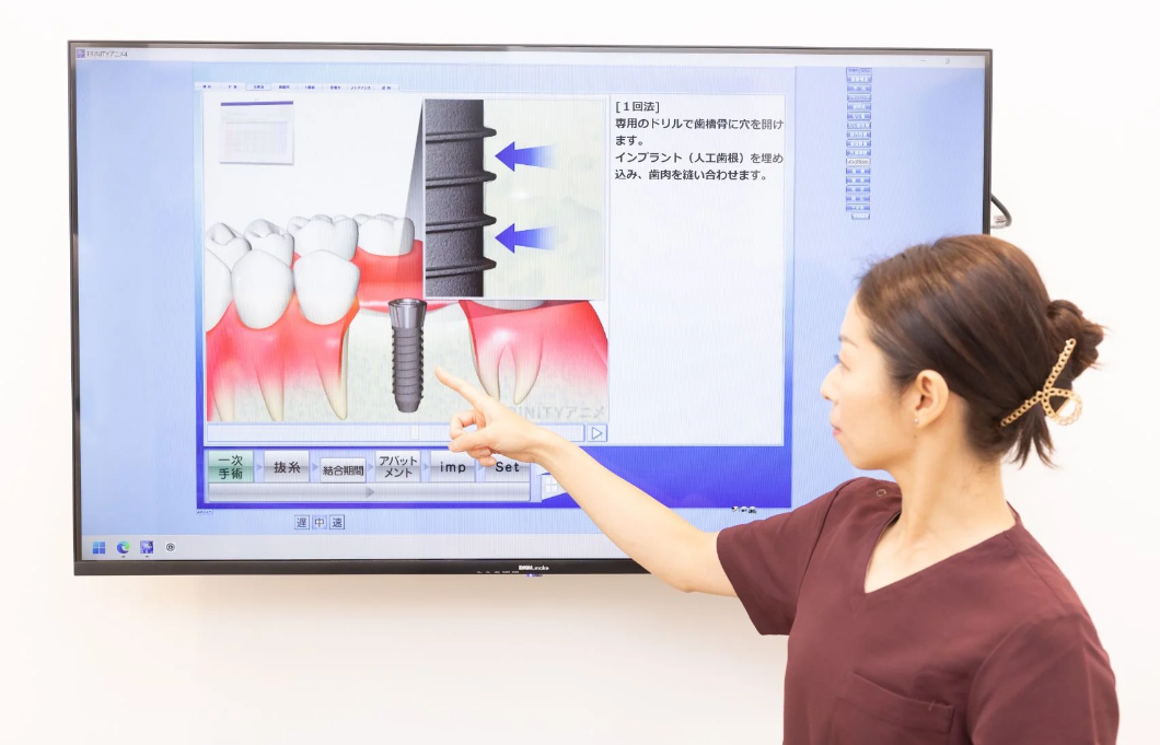 患者様お一人お一人に最適な治療計画を立案しております