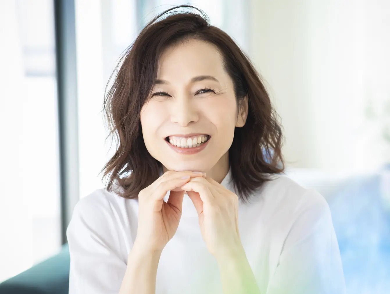 人工歯根を用いた噛む機能の回復を行っています