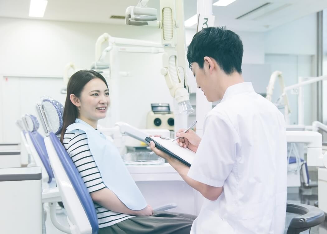 ①治療の様子　②治療の様子　③治療の様子