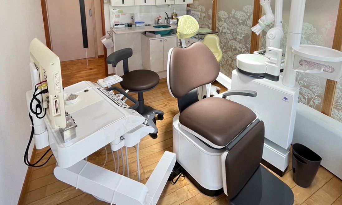 診療室はプライバシー保護がなされています