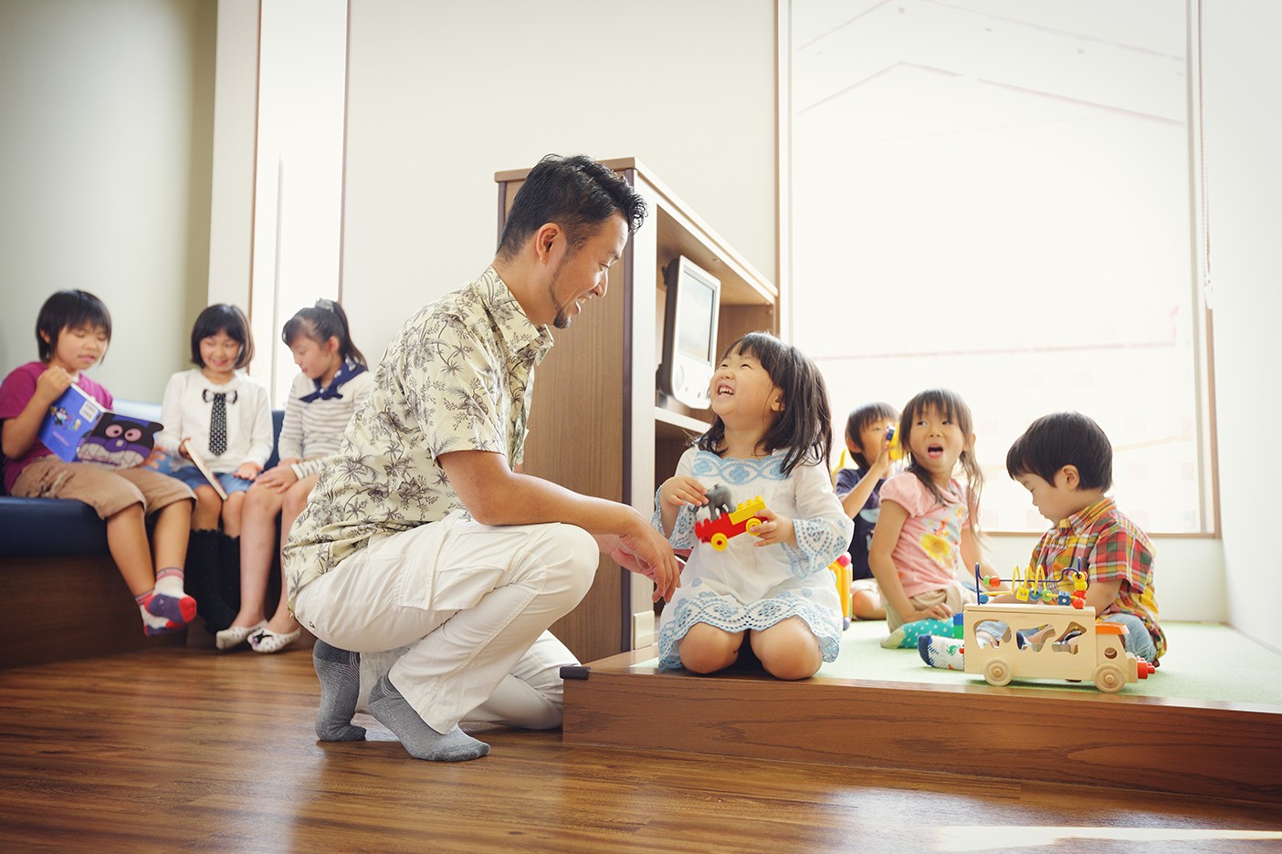 受診中に利用できるキッズルーム