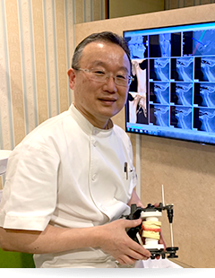 ①最近の物忘れ、しっかり噛めてないのが原因かも？ ②院長 ③アクセス