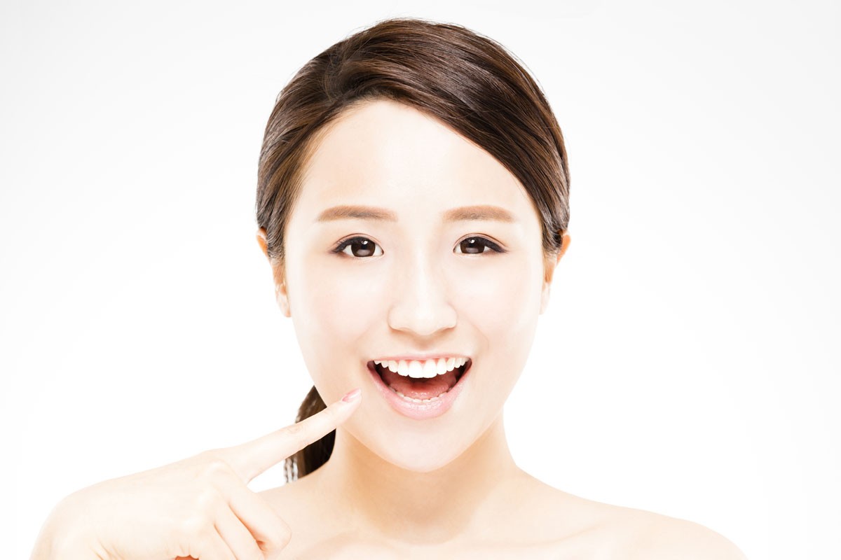 美しさは口元から