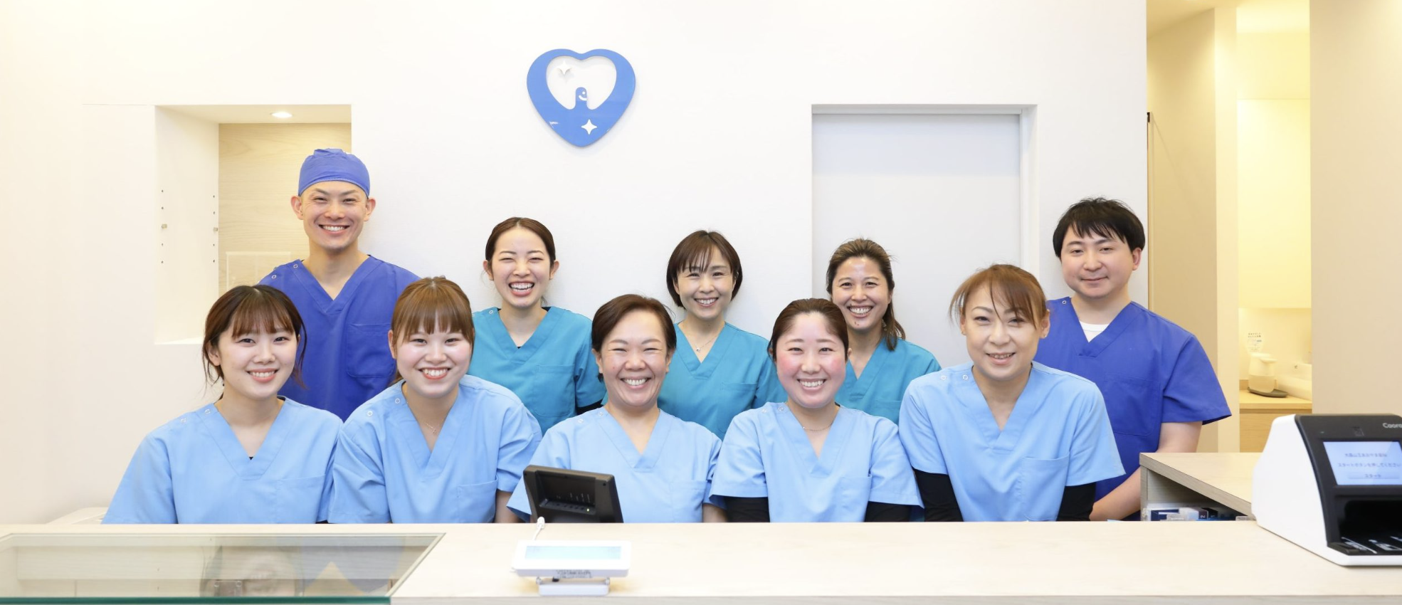お口全体の健康を維持し、さらには全身の健康へとつなげるためのサポートを行っています