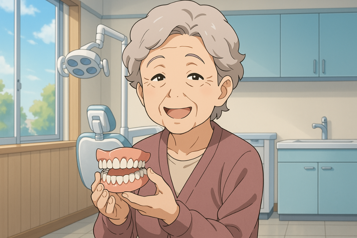 入れ歯-自分に合う一枚がきっと見つかるはずです。