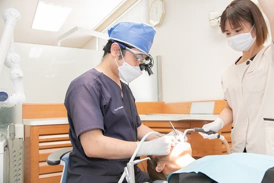 負担の少ない治療を心がけています