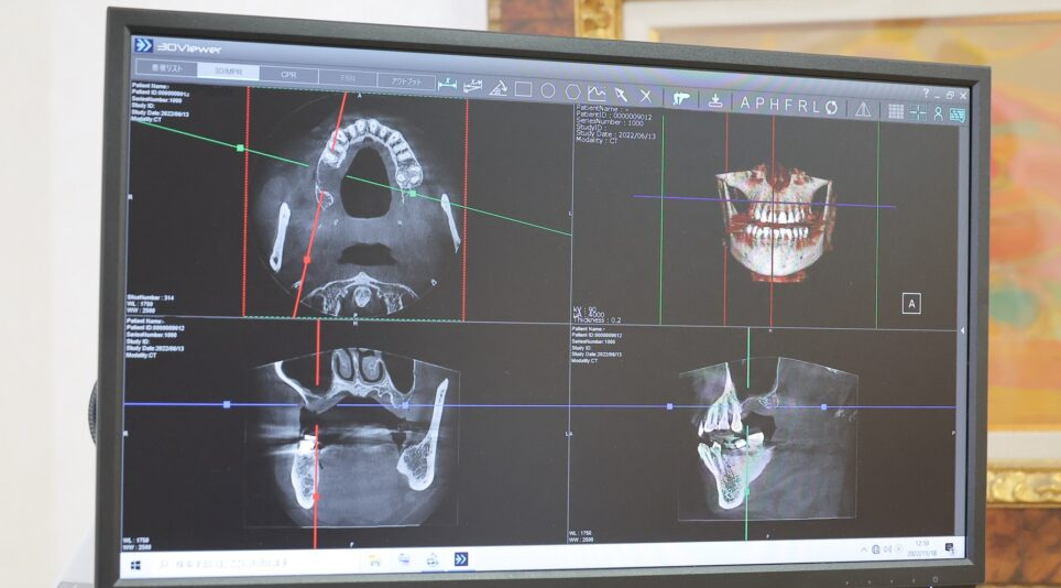 ①診療室②レントゲン③スタッフ