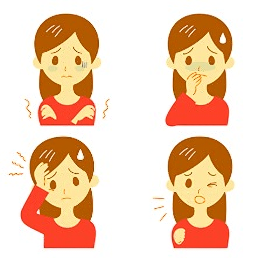 かみ合わせが悪いと全身にさまざまな症状が出る恐れがあります