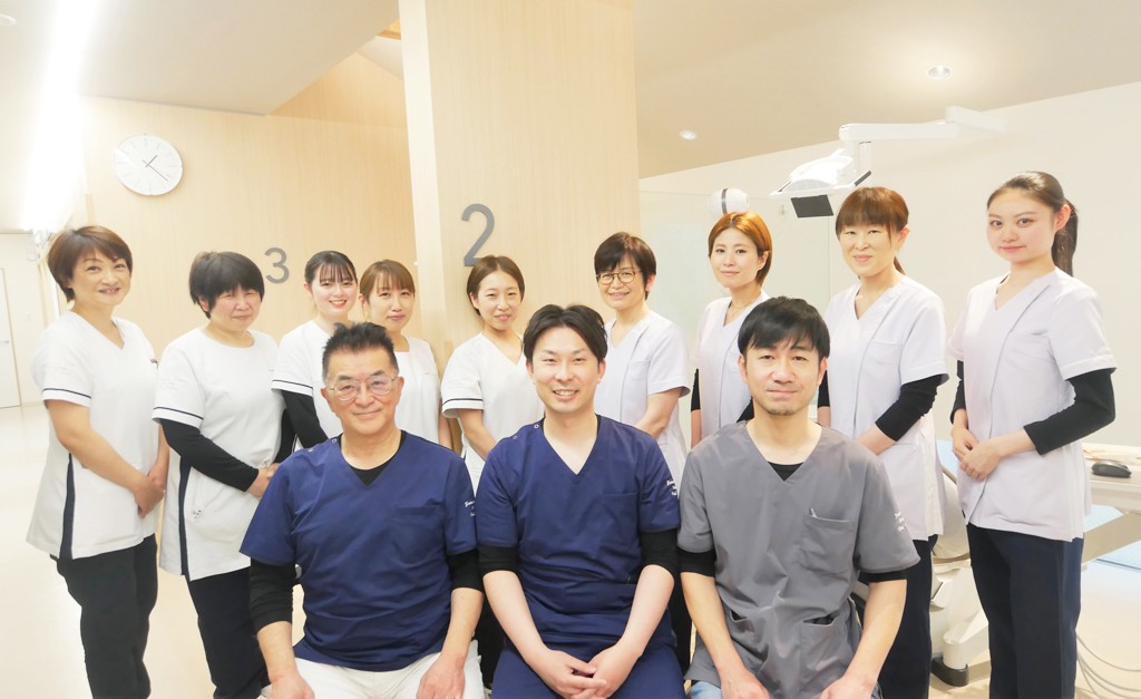 全身の健康を見据え生涯の笑顔をサポートしています