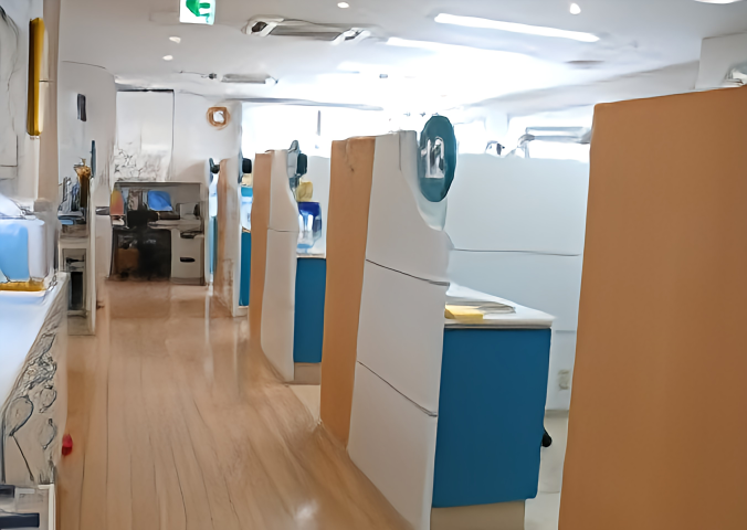 ①待合室②治療室1③治療室2