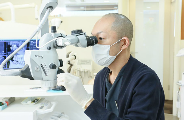 日本歯科保存学会で日々研鑽を積む院長が担当していますので、安心してご相談いただけます
