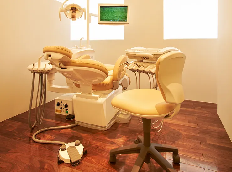 患者様が抱える不安や痛みへの負担を最小限にすることを診療の基本としています