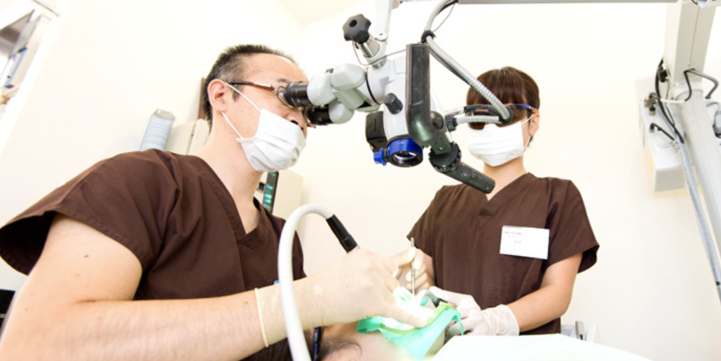 歯内療法の様子