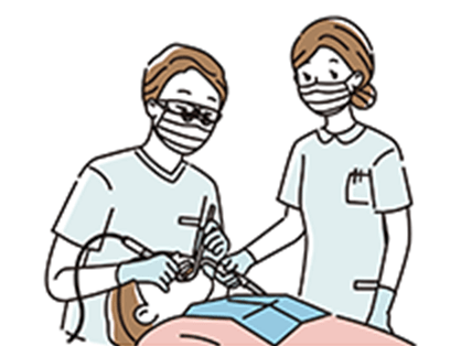 患者様が自信を持って笑顔になれるよう努めています