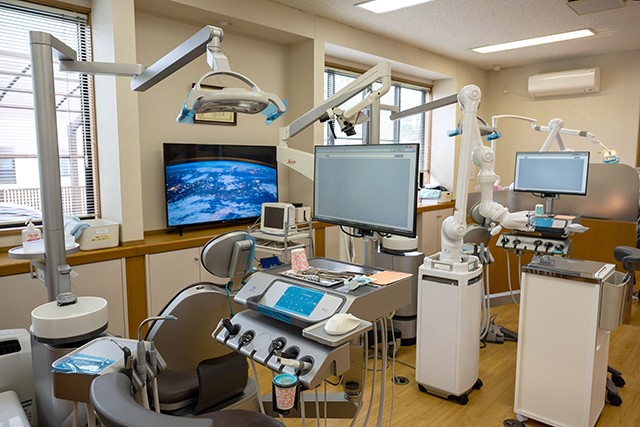 最新の医療機器を完備