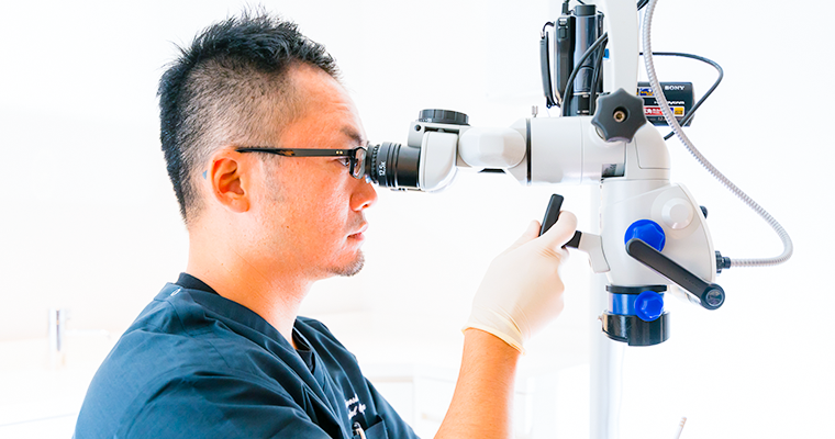 クリニックの理念は「すべては患者さまの本当の笑顔のために」