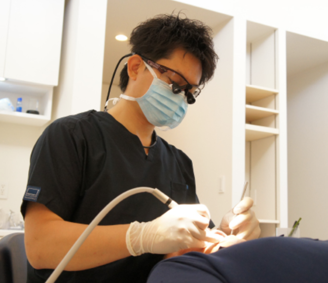 プロフェッショナルケアの様子