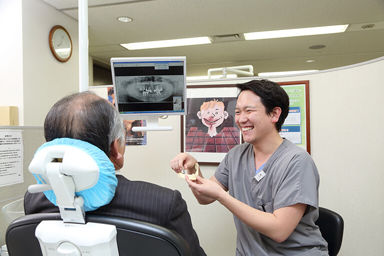 患者様が納得できる方法をお選びいただきます