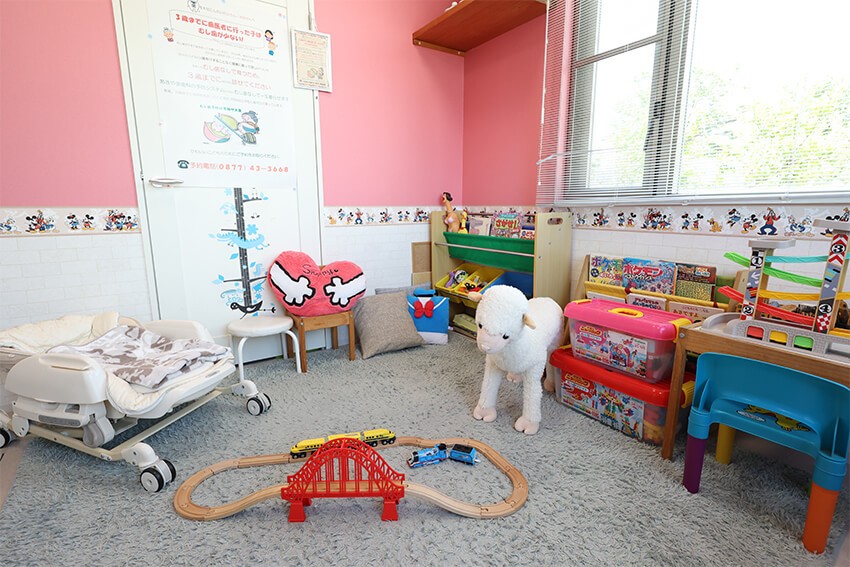 託児室があるためお子様連れの方もご安心ください