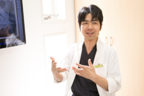 症状説明の様子