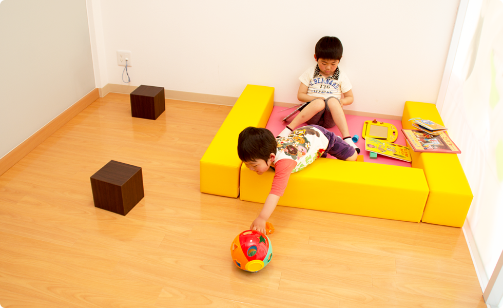 キッズスペース完備です