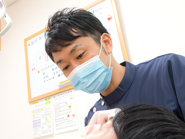 このレーザーは止血作用や炎症緩和にも有効です